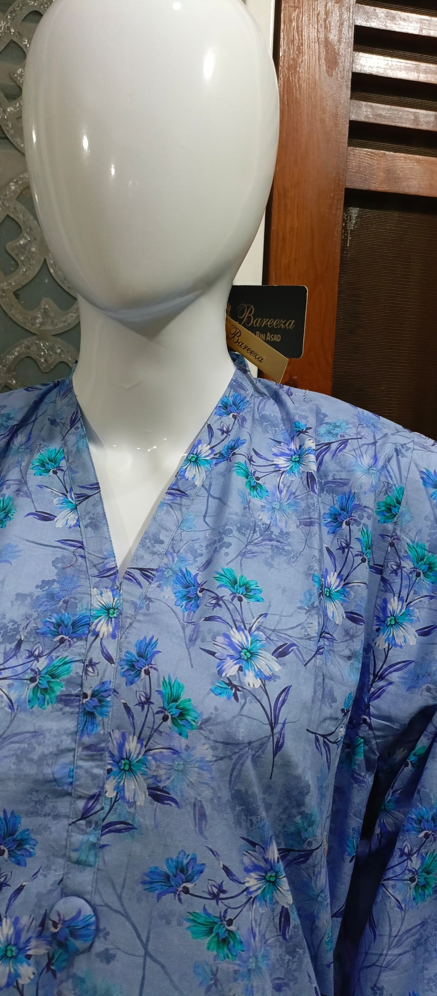 2 Pc Printed Stitched Cord Set