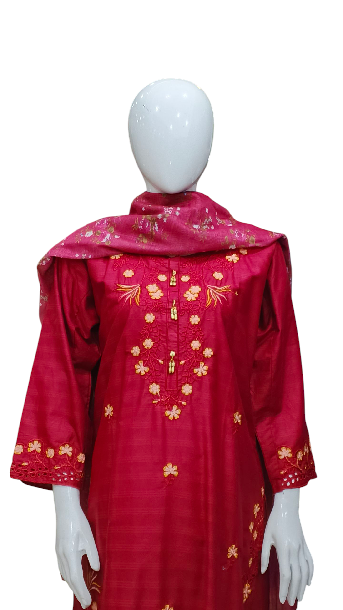 Doriya Lawn 3pc Boring Embroided Suit