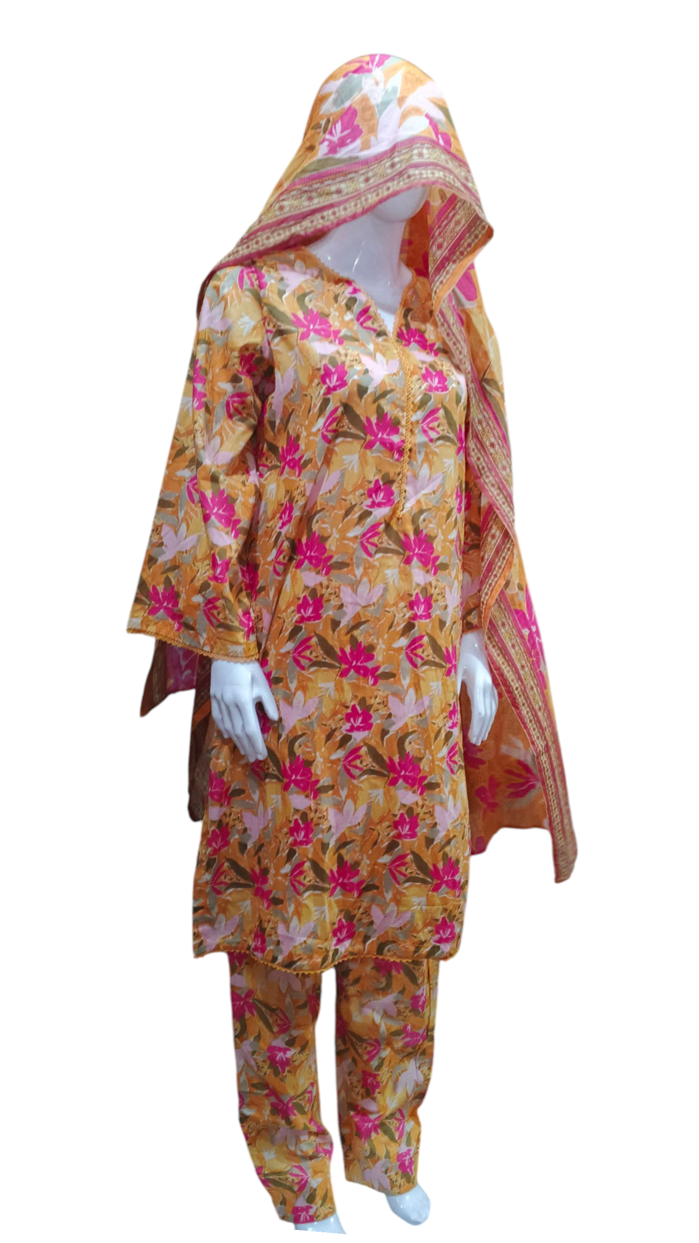 Binsaeed Lawn 3 pc Printed Suit